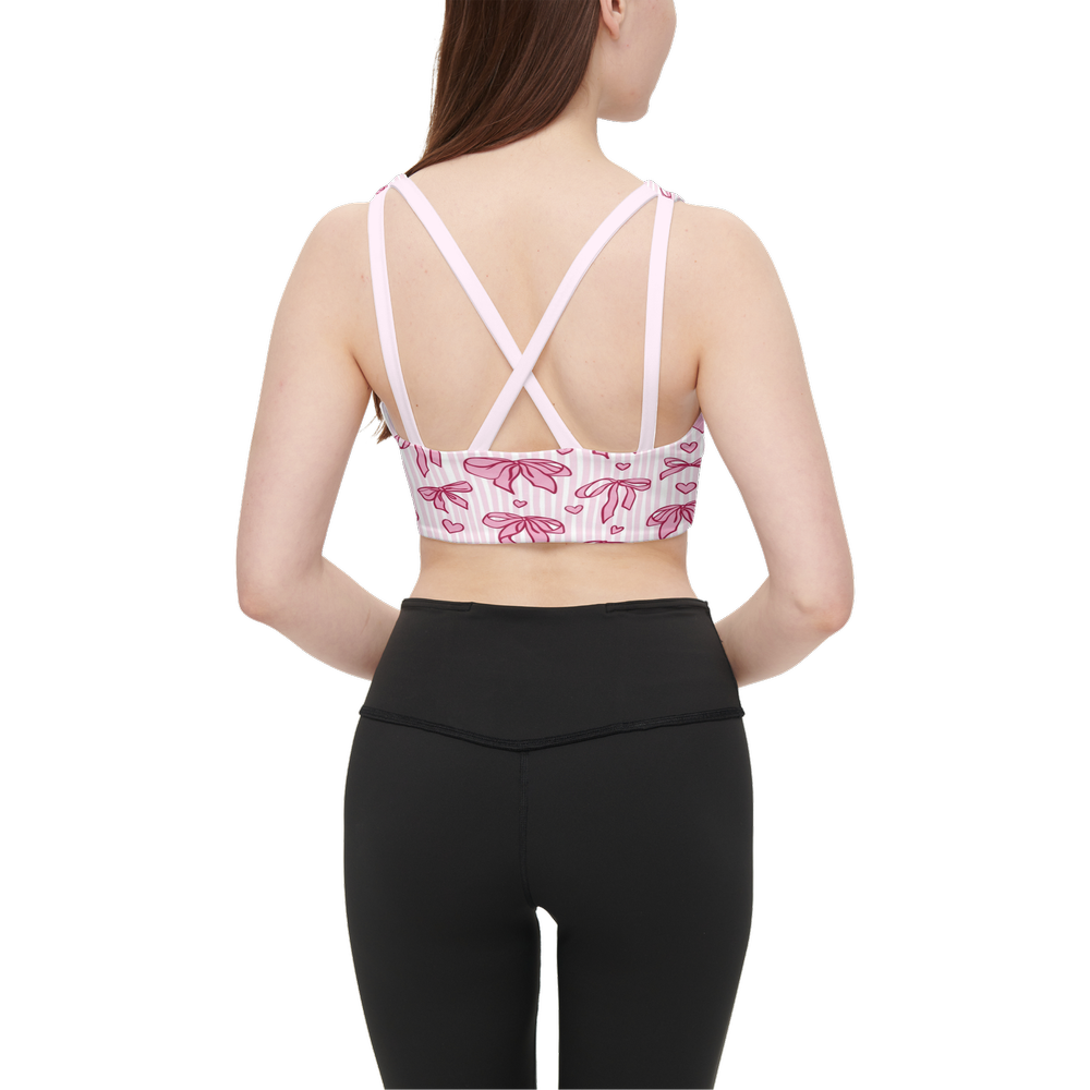 Women's Racerback Sports Bra-Butter Soft Texture