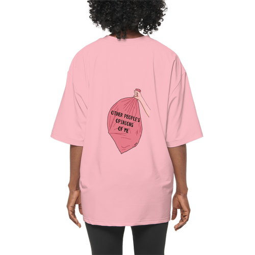 Girl Power Oversized Luxe Streetwear Tee