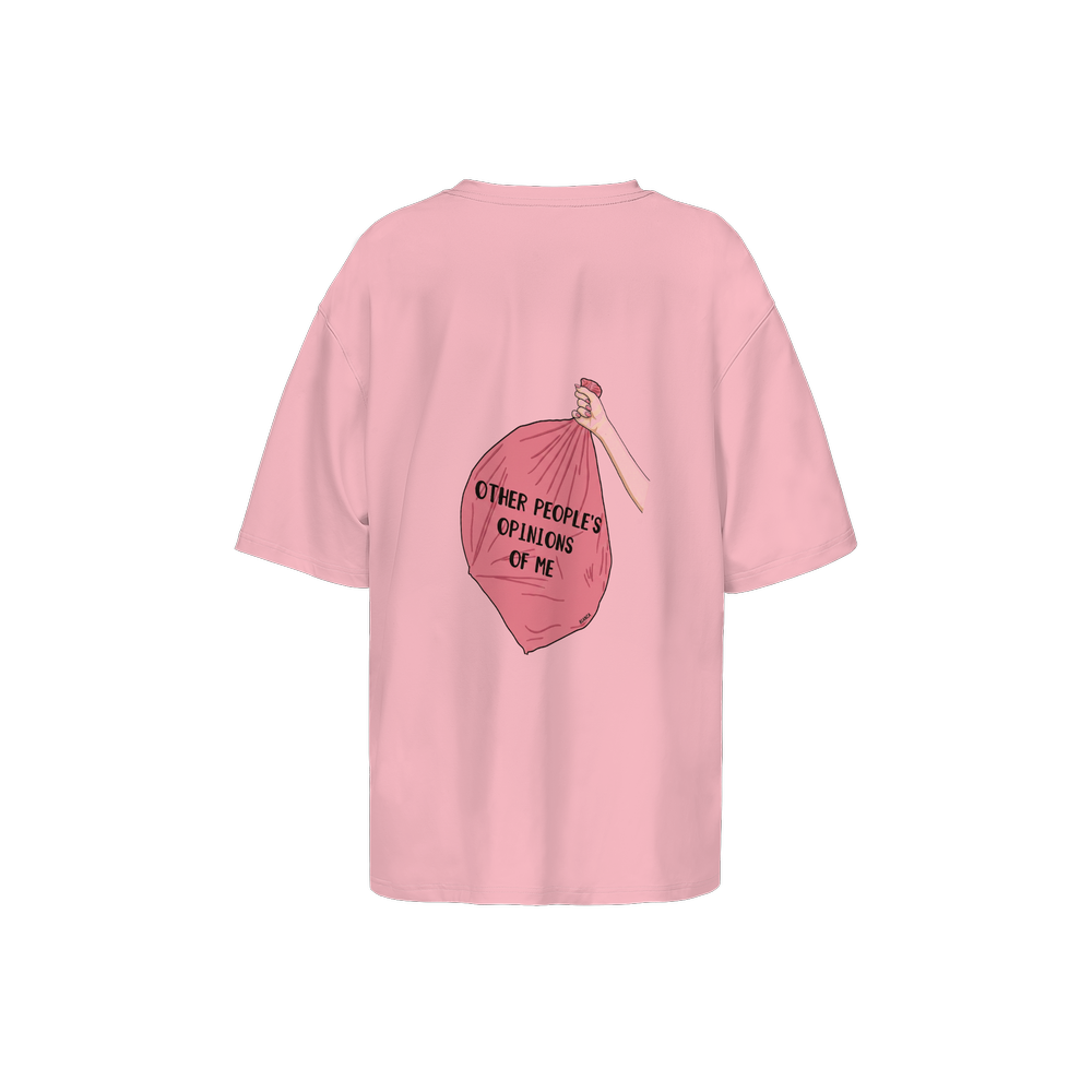 Girl Power Oversized Luxe Streetwear Tee